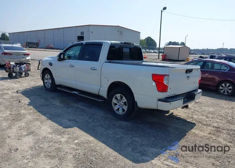 2017 Nissan Titan Sv z USA, uszkodzony, nr VIN 1N6AA1E67HN527372